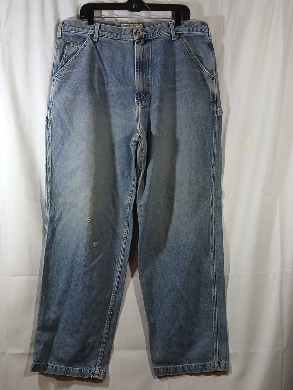 Abercrombie & Fitch Classic Mens 38 Blue Jeans Carpenter Denim Y2K Vintage